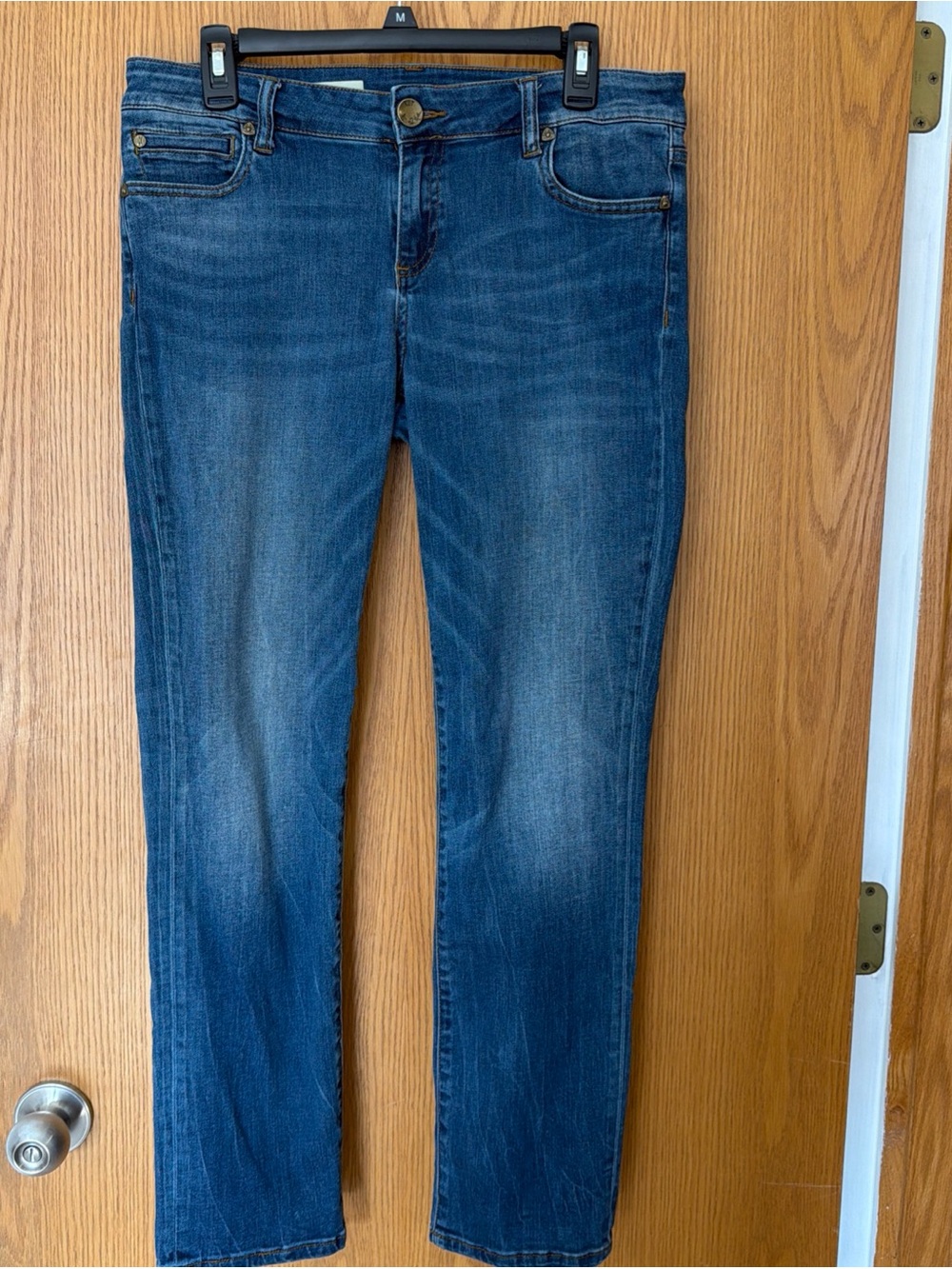 KUT from the Kloth Catherine Mid-Rise Boyfriend Jeans Blue Women’s Size 8